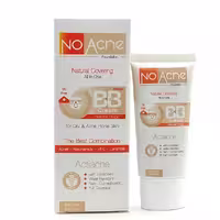 بی بی کرم پوست چرب و جوشدار بژ طبیعی نو آکنه 40 میلی‌لیتر‌ No Acne