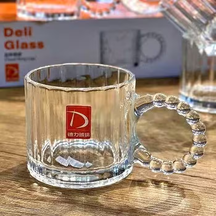 لیوان کوتاه دسته حلقه Deli TZ 4301