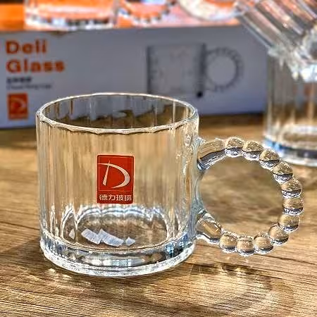 لیوان کوتاه دسته حلقه Deli TZ 4301