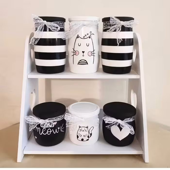 ست بانکه ادویه و حبوبات