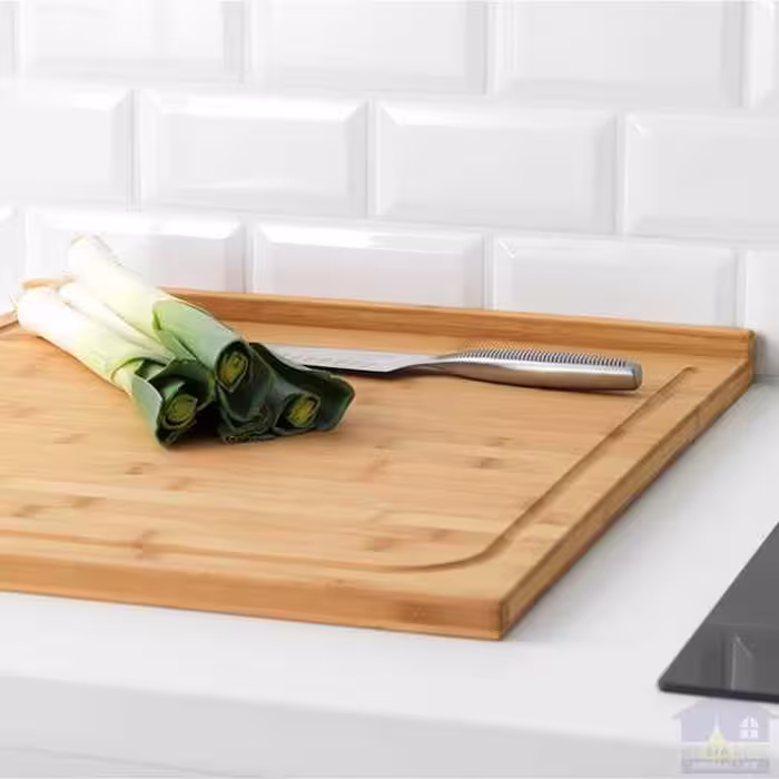 تخته برش چوبی ایکیا مدل LAMPLIG لبه‌دار
