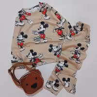 ست بلوز شلوار  میکی موس 9 ماه تا 8 سال 