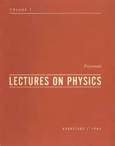 خرید و دانلود نسخه کامل کتاب Lectures on physics. Vol. 1. Exercises