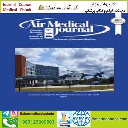 Air Medical Journal Volume 40 Issue 1 to 6 2021 TRUE PDF pric
