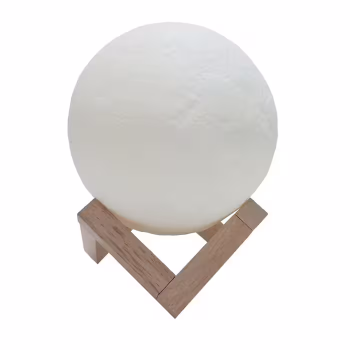 آباژور رومیزی مدل کره ماه کد 3293