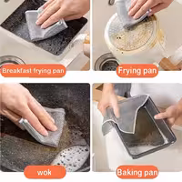 اسکاچ و دستمال توری مدل دو لایه بسته 5 عددی