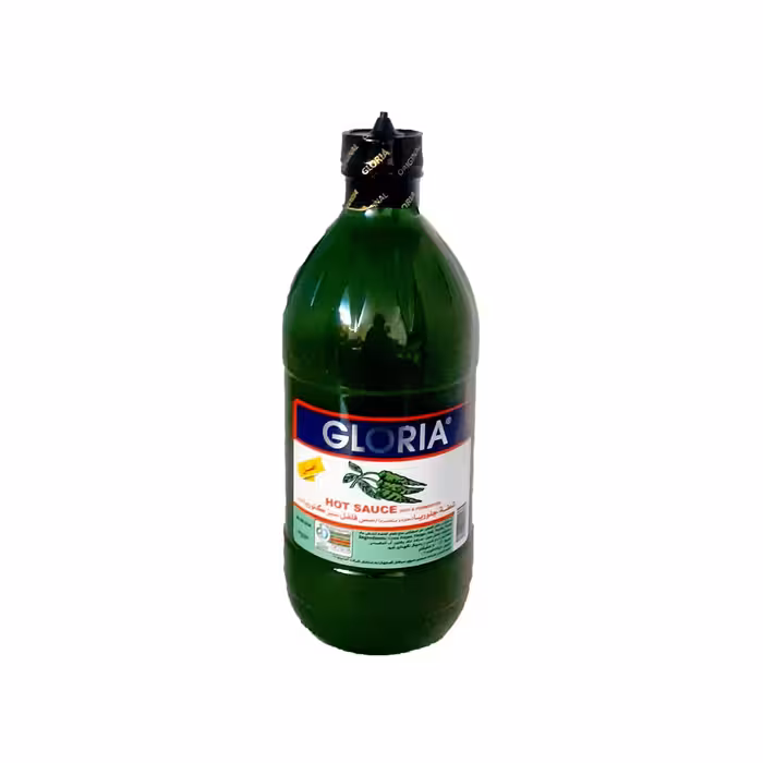 سس فلفل سبز تند گلوریا - 500 گرم