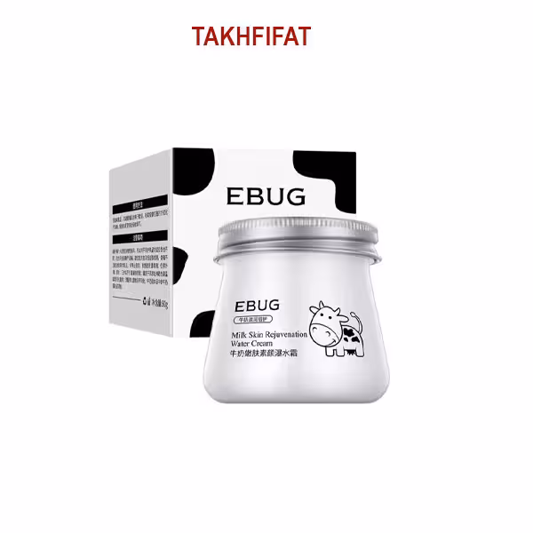 کرم آبرسان و مرطوب کننده ایبوگ مدل شیر گاو حجم 80 میلی لیتر