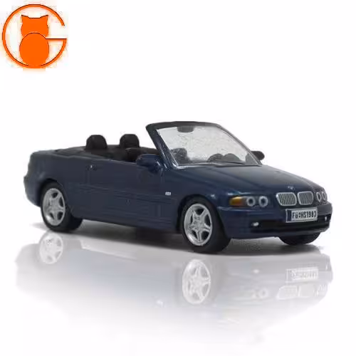 ماکت ماشین بی‌ام‌و BMW 323i آبی سایز 1/64