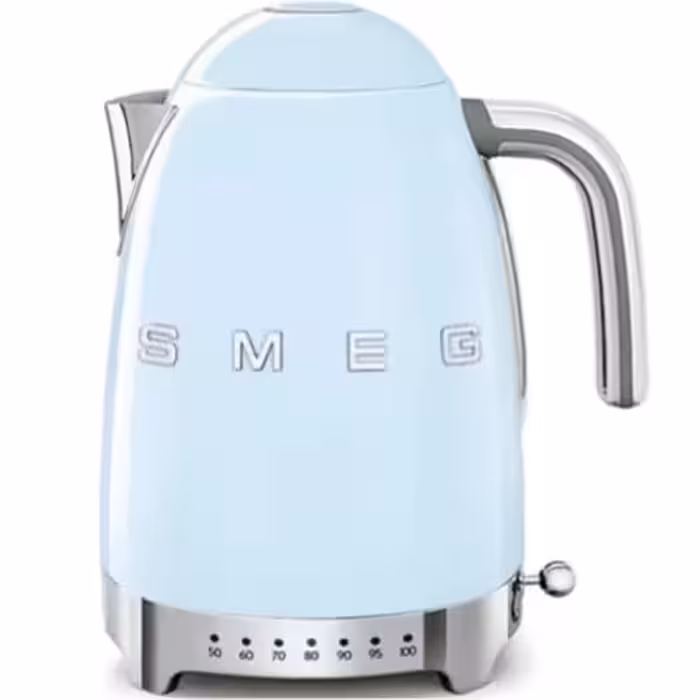کتری برقی درجه دار اسمگ SMEG مدل KLF04 آبی پاستیلی
