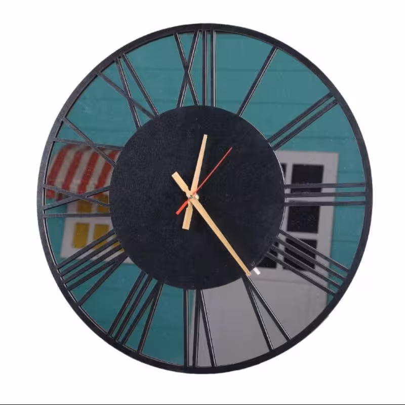 ساعت دیواری اینه ای پدیده پلاس کد 001