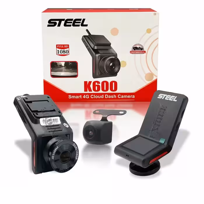 دوربین ثبت وقایع خودرو دو دوربین مدل K600