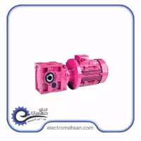 موتور گیربکس 1.1 کیلو وات، 38 دور، شفت بغل(نود درجه)، سه فاز، برند ایلماز YILMAZ ترک