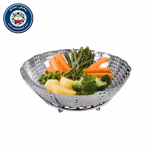 سبد بخار پز استیل چند کاره