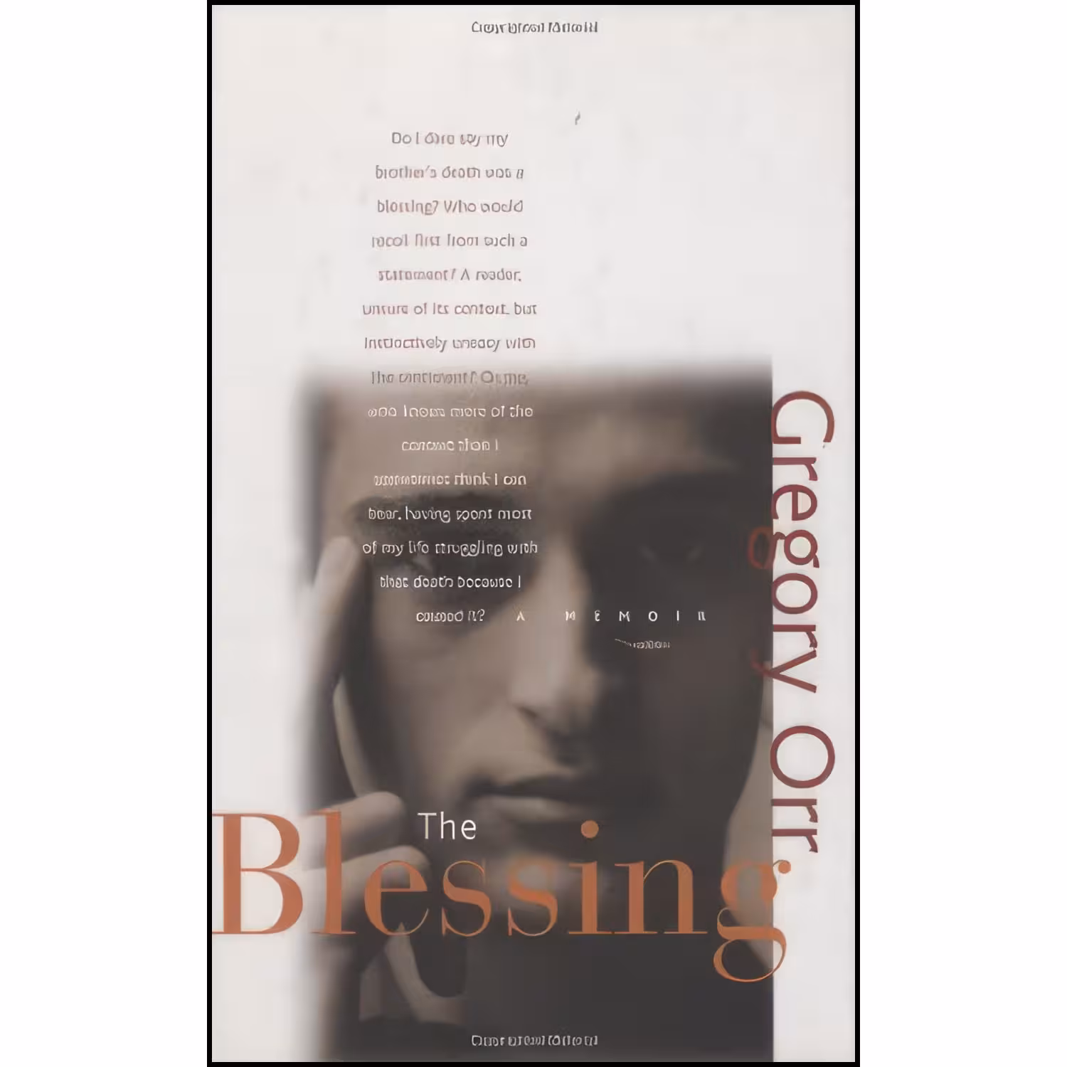 کتاب زبان اصلی The Blessing اثر Gregory Orr