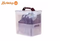 ست 63 پارچه ظروف مسافرتی ساده