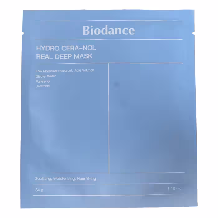 ماسک ورقی آبرسان بایودنس وزن 34 گرم biodance Hydro cera-nol real deep mask