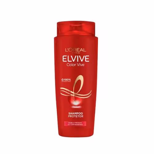 شامپو فرانسوی لورآل مناسب موهای رنگ شده Loreal Paris Elvive Color Vive لورآل 700 میل