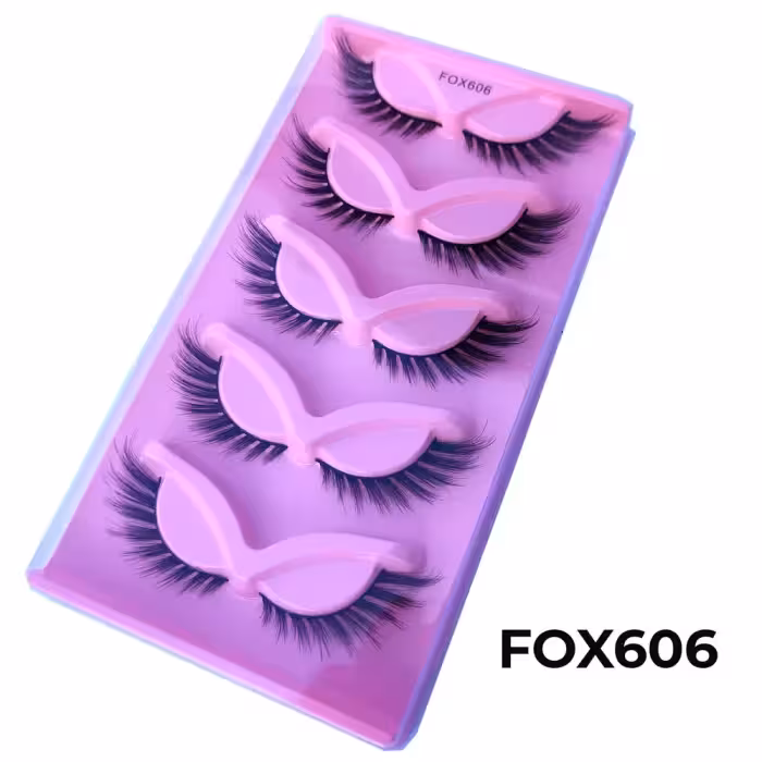 مژه 5 جفتی روباهی فاکس کد FOX606