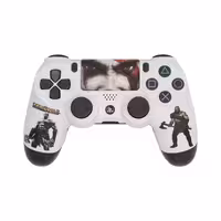 خرید و قیمت دسته بازی بی سیم سونی Dualshock 4 High Copy  طرح GOD OF WAR 4 مناسب برای PS4