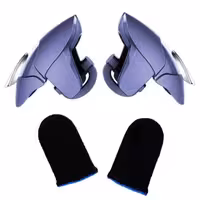 آستین کنترل کننده انگشت مدل SHARK-2IN1 به همراه دسته بازی Pubg