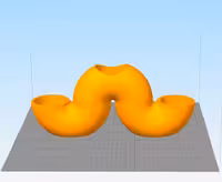 مدل سه بعدی جاشمعی طرح موج (STL)