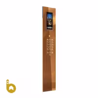 شستی کابین مدیا مدل BXM رزگلد