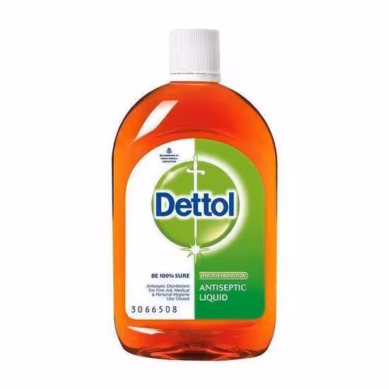 مایع ضد عفونی کننده دتول 550 میل – محافظت موثر در برابر میکروب و باکتری ها – Dettol Antibacterial – Antiseptic