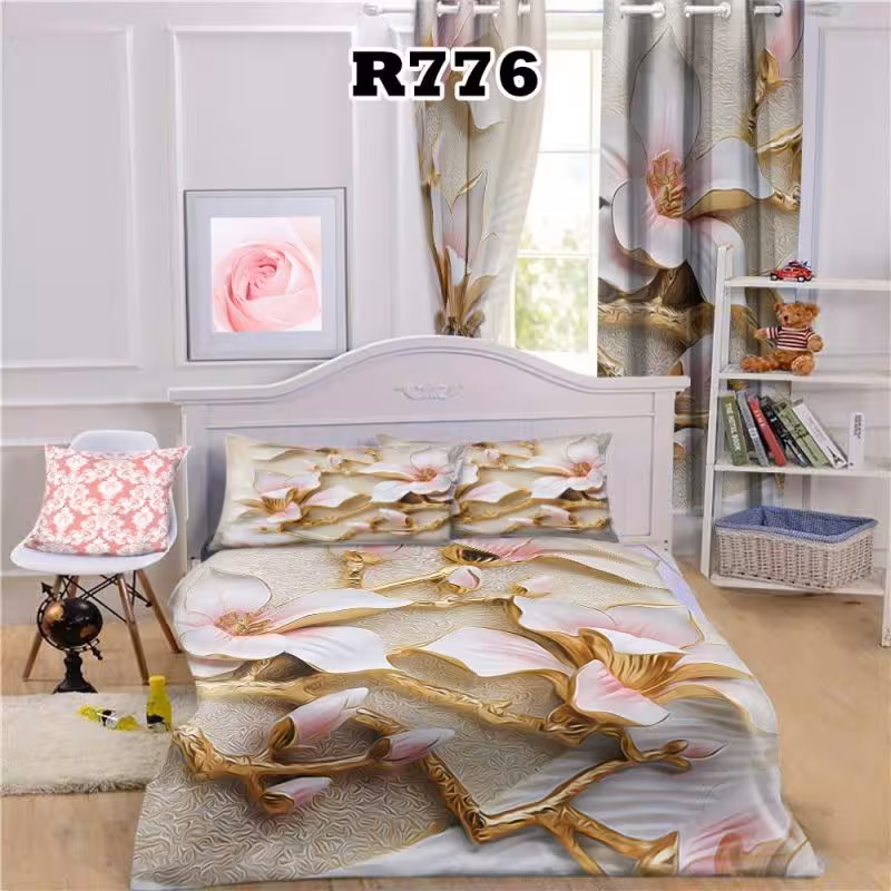 روتختی سه بعدی طرح گل