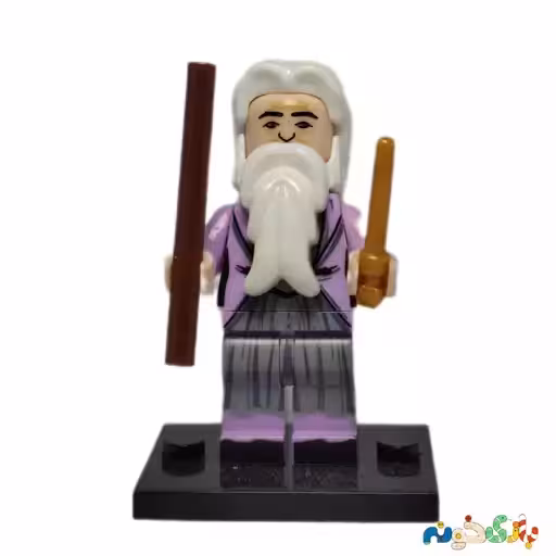 لگو مینی فیگور شخصیت آلبوس دامبلدور از فیلم هری پاتر