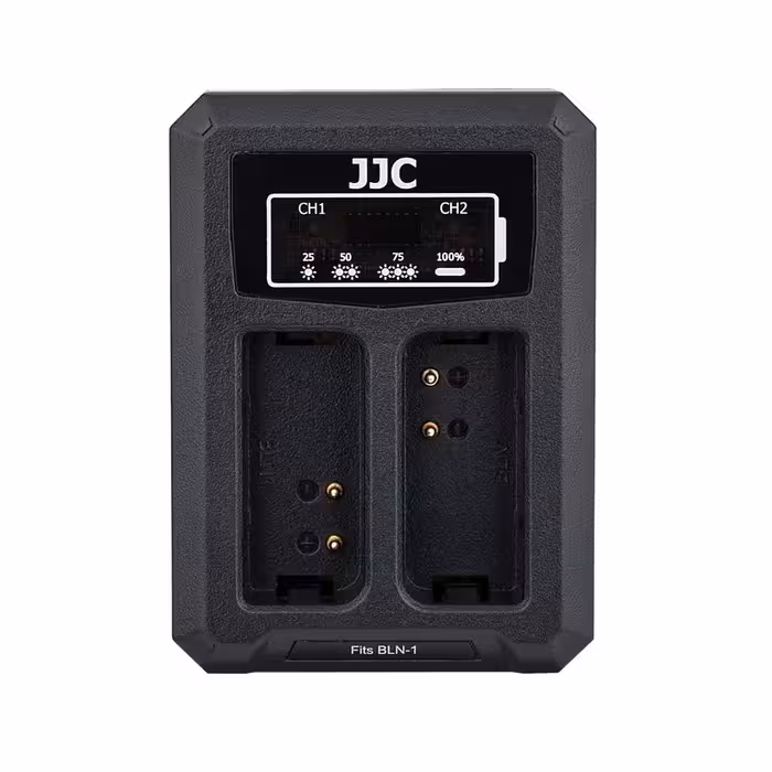 شارژر دوقلو USB باتری دوربین اولیمپوس جی جی سی مدل DCH-BLN1