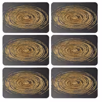 زیربشقابی طرح کلاسیک کد 8846 بسته 6 عددی | کالا مکس