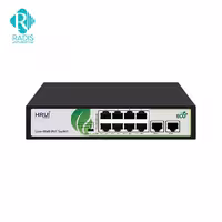 سوییچ شبکه 8 پورت HRUI مدل HR902-AF-82GN