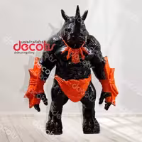 مجسمه کرگدن جنگجو فایبرگلاس (ارسال پس کرایه)