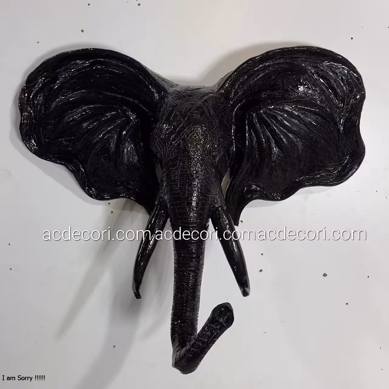 دیوارکوب فیل مدرن فایبرگلاس