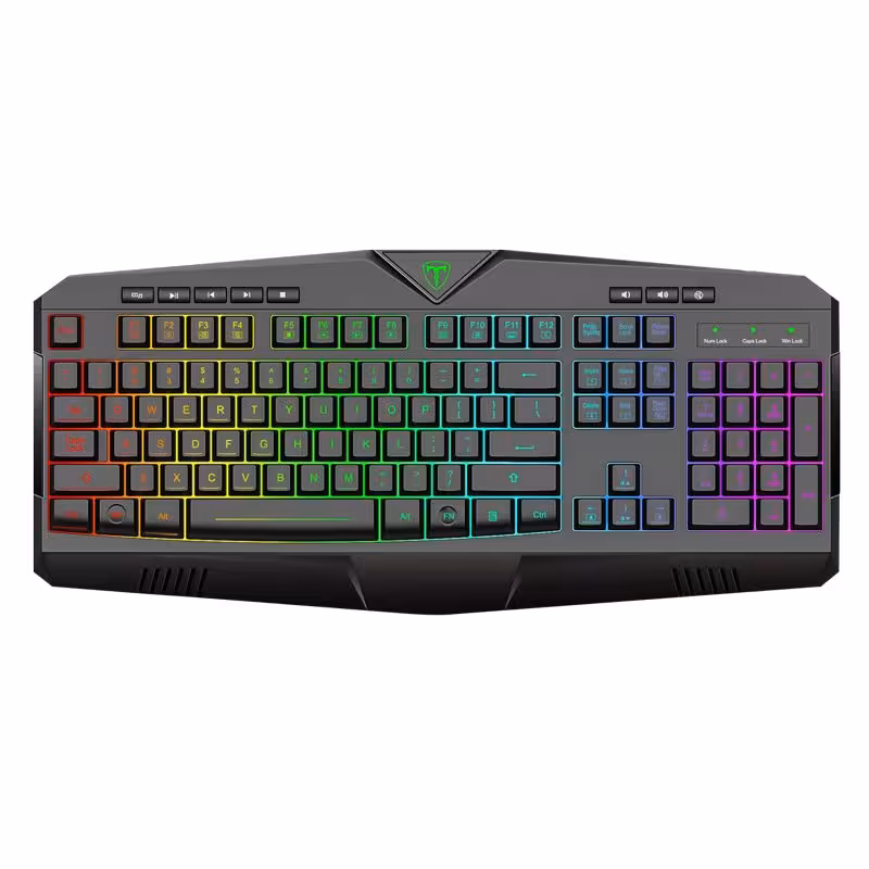 کیبورد گیمینگ تی دگر مدل  T-dagger TGK 206