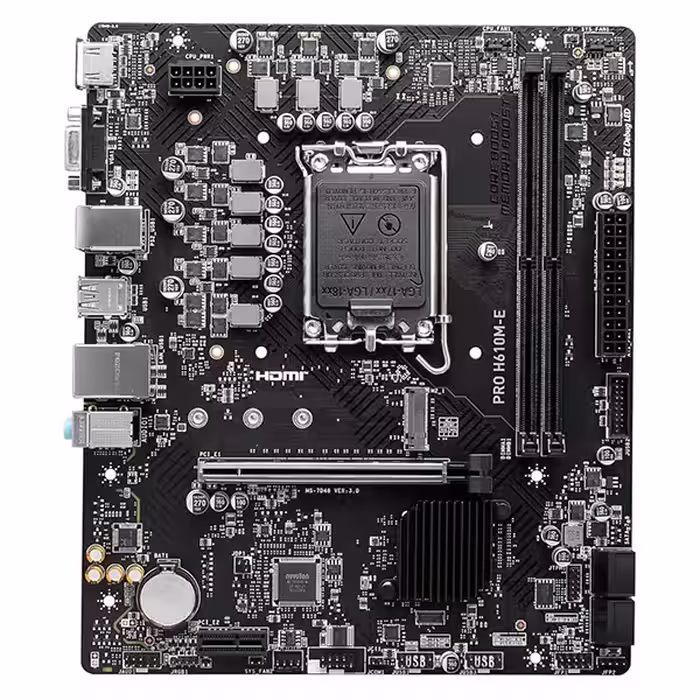 مادربرد ام اس آی مدل PRO H610M-E D5