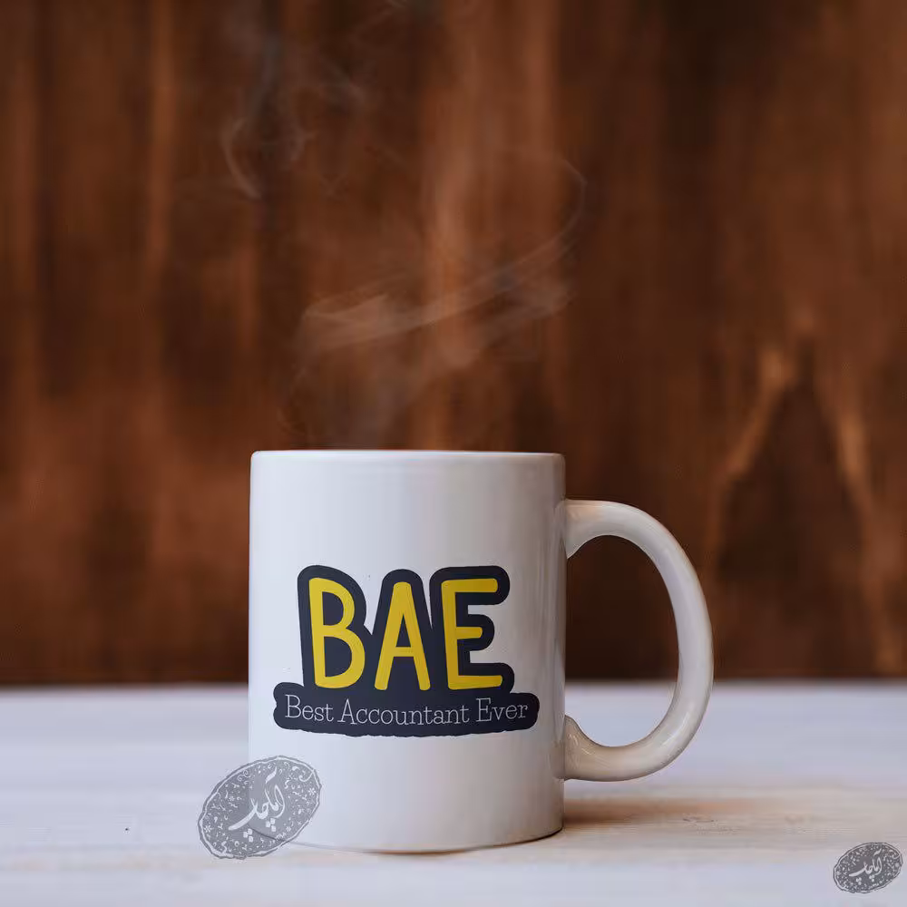 ماگ طرح حسابدار