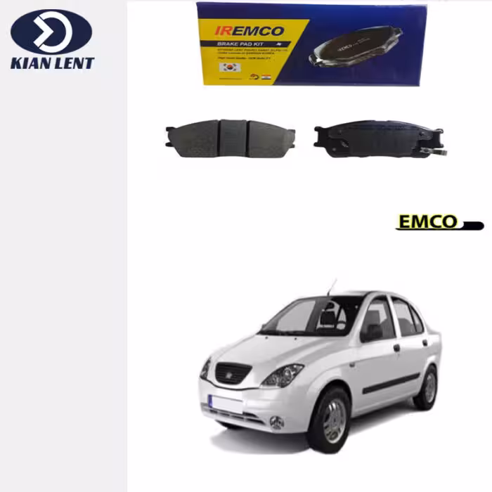 لنت ترمز جلو تیبا برند امکو(EMCO)