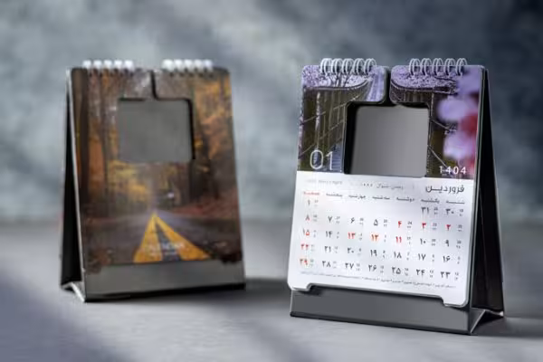 تقویم رومیزی پایه سخت – کد SP-773-3186