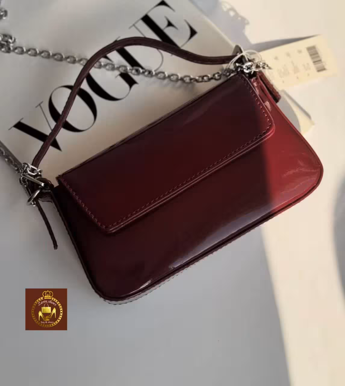 کیف ورنی دوشی و دستی