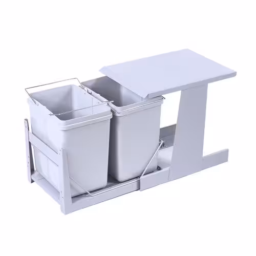 سطل زباله دو مخزنه ریلی تاندوم متوسط آدلان