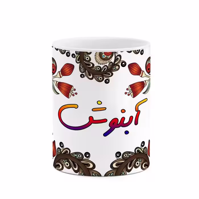 خرید ماگ-لیوان    اسم آبنوش  سنتی گل و بته کد mgh43238