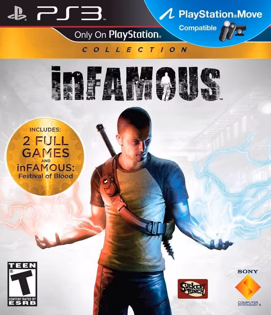 بازی پلی استیشن 3 (PS3)  The Infamous Collection