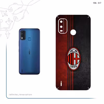 برچسب پوششی ماهوت مدل AC_Milan مناسب برای گوشی موبایل نوکیا G11 Plus