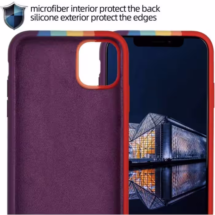 کاور گریفین مدل Liquiid Silicone مناسب برای گوشی موبایل اپل iphone 12/12pro