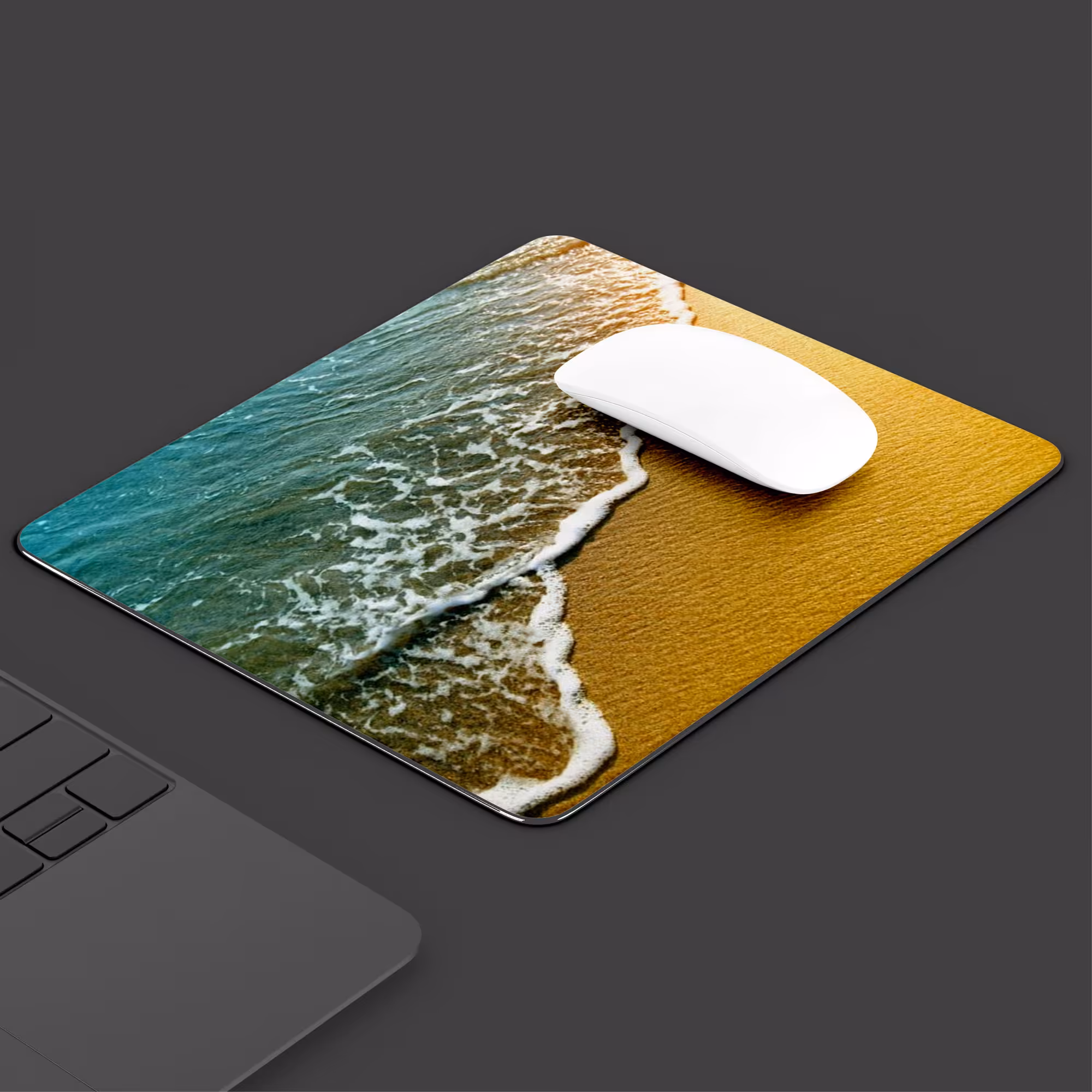 ماوس پد آی تمر مدل منظره موج ساحل کد 82