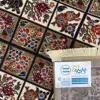 گلیم ماشینی جزیره طرح گلنوش مدل BE-8-V0