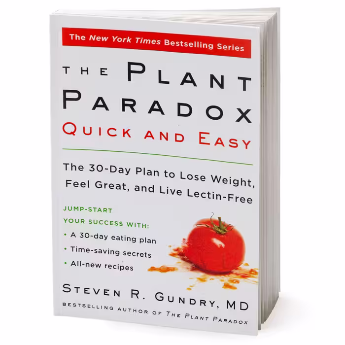 کتاب The Plant Paradox Quick and Easy اثر Dr. Steven R. Gundry, MD انتشارات HarperCollins Publishers Inc.