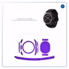 برچسب ماهوت طرح Purple-Fiber مناسب برای ساعت هوشمند سامسونگ Galaxy Gear S3 Frontier
